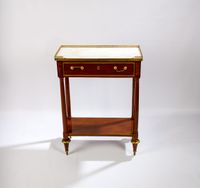 PETITE CONSOLE-DESSERTE D’ÉPOQUE LOUIS XVI (photo 2)
