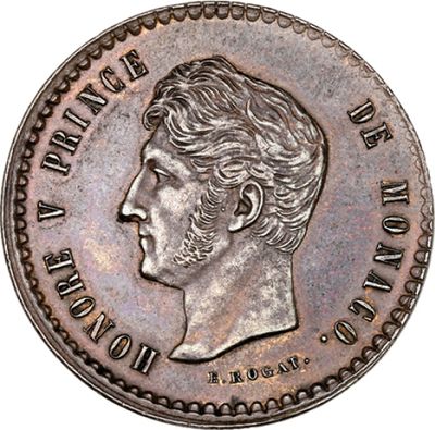 Gros plan sur une pièce de monnaie portant le visage d'un homme