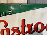 a sign that says castroon ' s on the side of a building