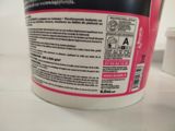 a container of yogurt sitting on a table