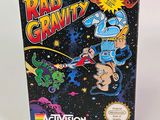 Le coffret du jeu « The Adventures of Rad Gravity »