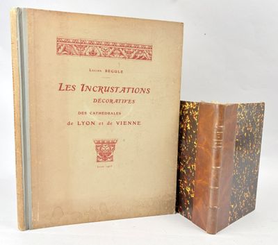 BÉGULE (Lucien). Les incrustations décoratives des cathédral… - Photo 1