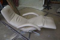 JORI - beau fauteuil relax en cuir beige - modèle YOGA JR-73… (photo 3)
