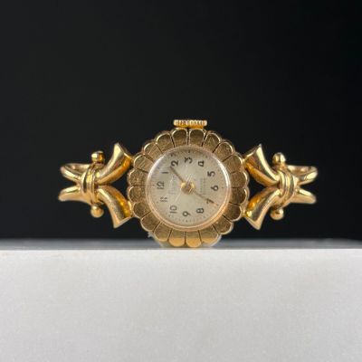 FLAMOR Boitier de montre de dame en or jaune 750/1000 (18K) …