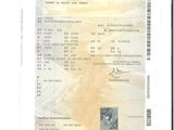 an image of a document with a picture of a person on it