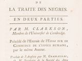an old book with a black and white title on it