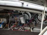 a car that has a bunch of wires in it