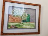 a picture of a painting hanging on the wall