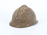 a helmet that is sitting on the ground