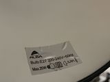a close up of a sticker on a drum