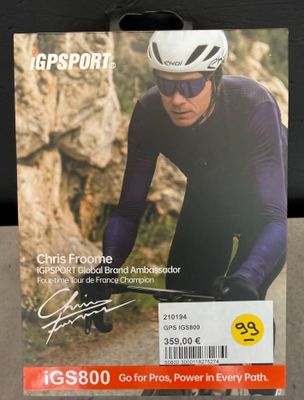 une photo d'un homme à vélo en couverture d'un magazine