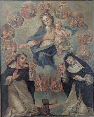 Girolamo TROPPA (c.1630-c.1710), entourage de, Madonna del R…