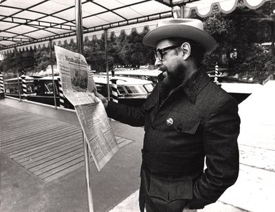 Klaus-Peter Fischer. Tennessee Williams à Venise Août 1972.