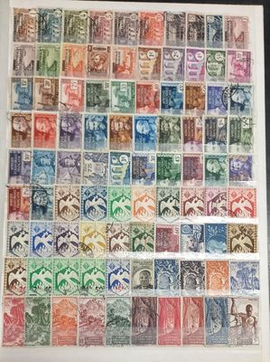 Colonies. AEF. + de 165 timbres dont PA.