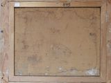 an old picture of a picture frame with a number on it