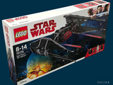 une boîte contenant un coffret Lego Star Wars