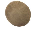 a brown hat that is sitting on a white surface