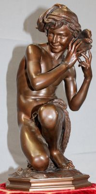 Jean Baptiste CARPEAUX (1827-1875) Jeune pêcheur Napolitain,…