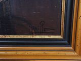 a picture of a painting of a man in a suit and tie