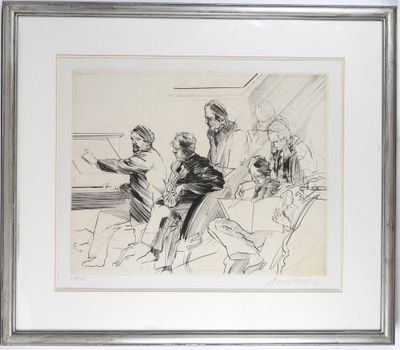 Claude WEISBUCH (1927-2014). La leçon.