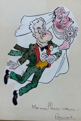 CABU (Jean Maurice Jules Cabut dit, 1938-assassiné 2015, dessinateur d