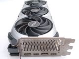a close up of a video card with a fan on it