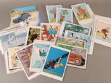 beaucoup de cartes sur la table