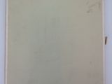 a painting of a white square with a brown border on a white surface