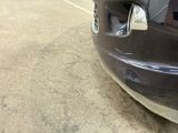 a close up of a car ' s front bumper