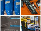de nombreux types d'outils différents dans un magasin