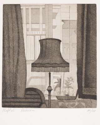 Naftali RAKUZIN (1948). Vue d'intérieur