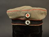 an image of a military hat with buttons on it