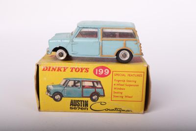 a toy car that is sitting on top of a box