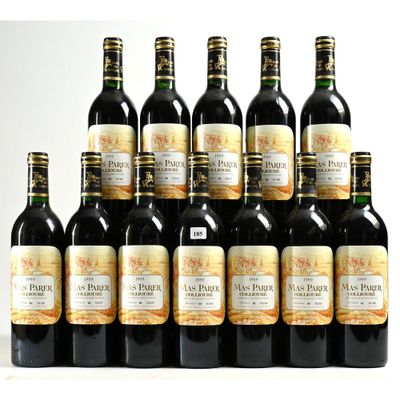 12 Btles de Vin du Languedoc LE MAS PARER COLLIOURE, 1989. - Photo 1