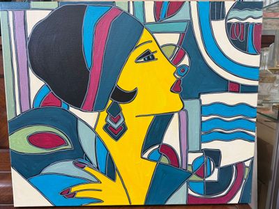 Patricia KLEYMAN (1965) Bandeau d'une parisienne