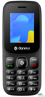 a picture of a cell phone with a picture on the screen