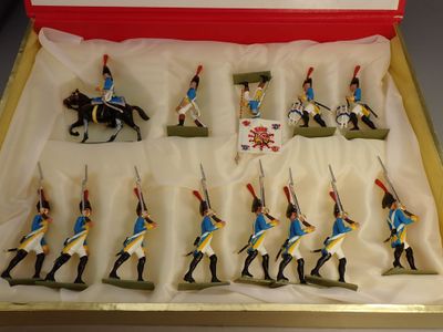 Plomb Lucotte : belle boite Ref 454 Troupes irlandaises régi…