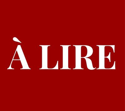 un logo rouge et blanc sur lequel figure l'inscription « a hire »