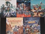 plusieurs livres pour enfants sont alignés sur une table