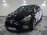 the black car is parked on a checkered floor in the garage