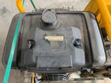 an image of a small engine on a pallet