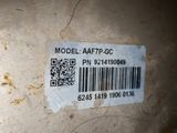 a barcode on the back of a vehicle
