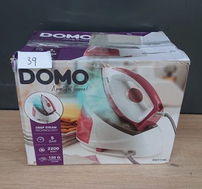 Centrale vapeur - DOMO - DO7114S - Pression 5 bars - Débit v…