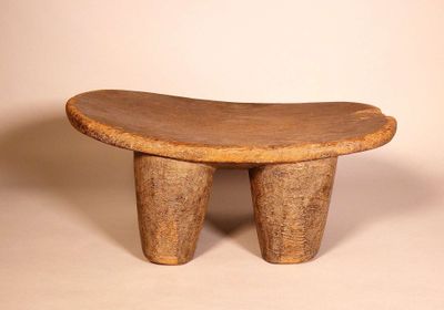 SENOUFO, Cote d'Ivoire. Bois dur, patine d'usage.