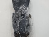 a plastic bag with a stuffed animal inside of it
