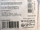 a label on the back of a bag of food