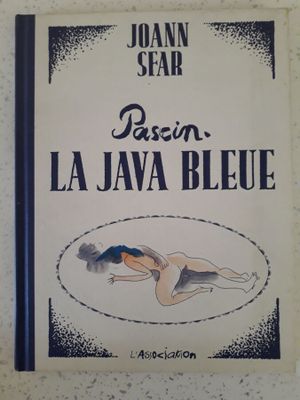 la couverture du livre *Passion la Java bleue* de Joan Star