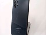 the back of a black samsung s9 with a camera on top of it
