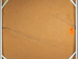 an image of a picture of a piece of cardboard with a line drawn on it