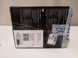 a box with a label on it sitting on a table